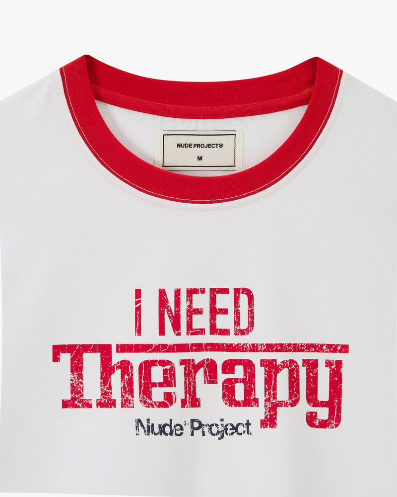 Therapy Tee White