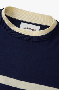 Smith Knit Sweater Navy