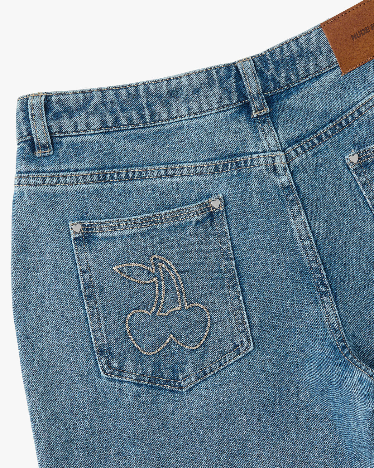 Basic Straight Jeans Blue