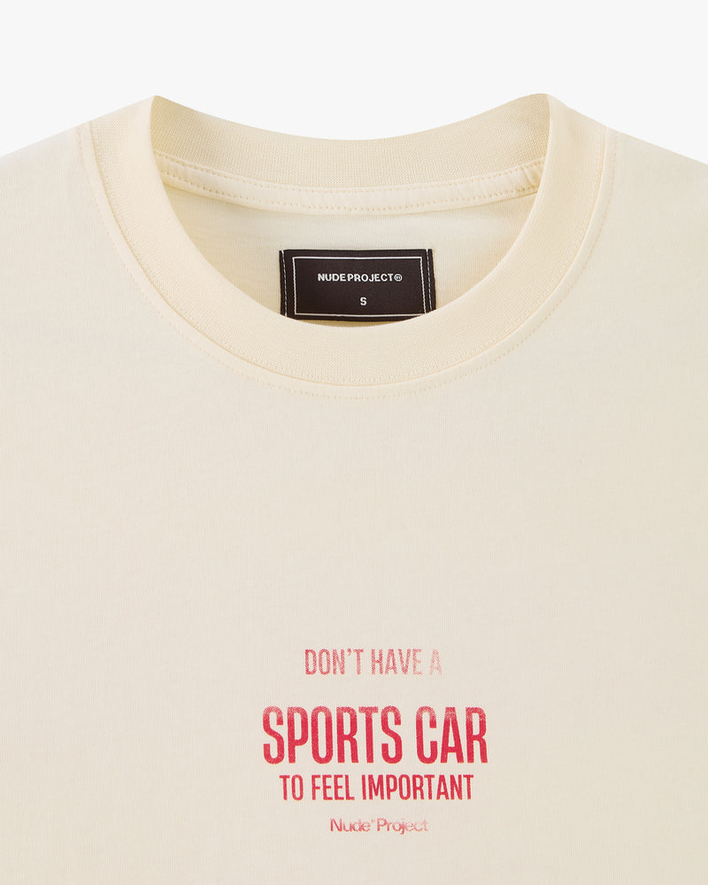 Sprint Tee Marshmallow