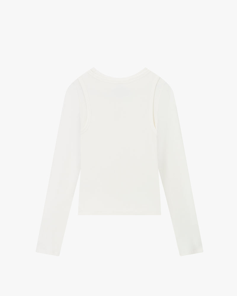Kairo Long-Sleeve Tee Off-White