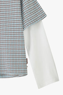 Palier Double Sleeve Shirt Navy