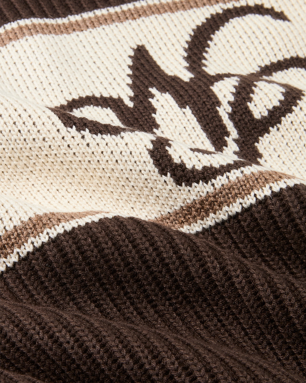 Voyage Zip-Up Knit Brown