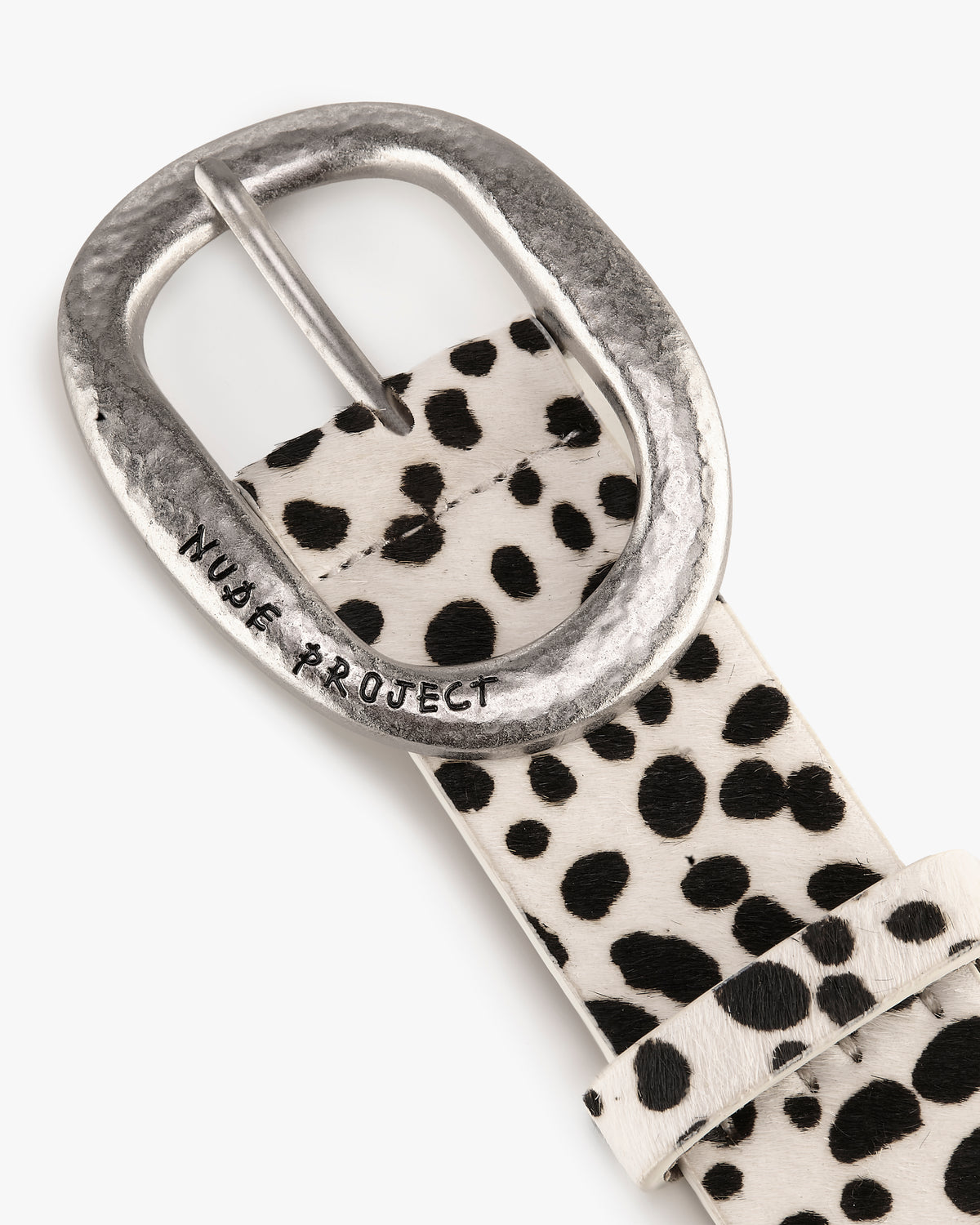 Dalmata Leather Belt