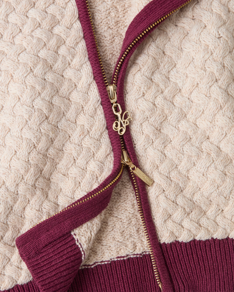 Monsieur Zip-Up Knit