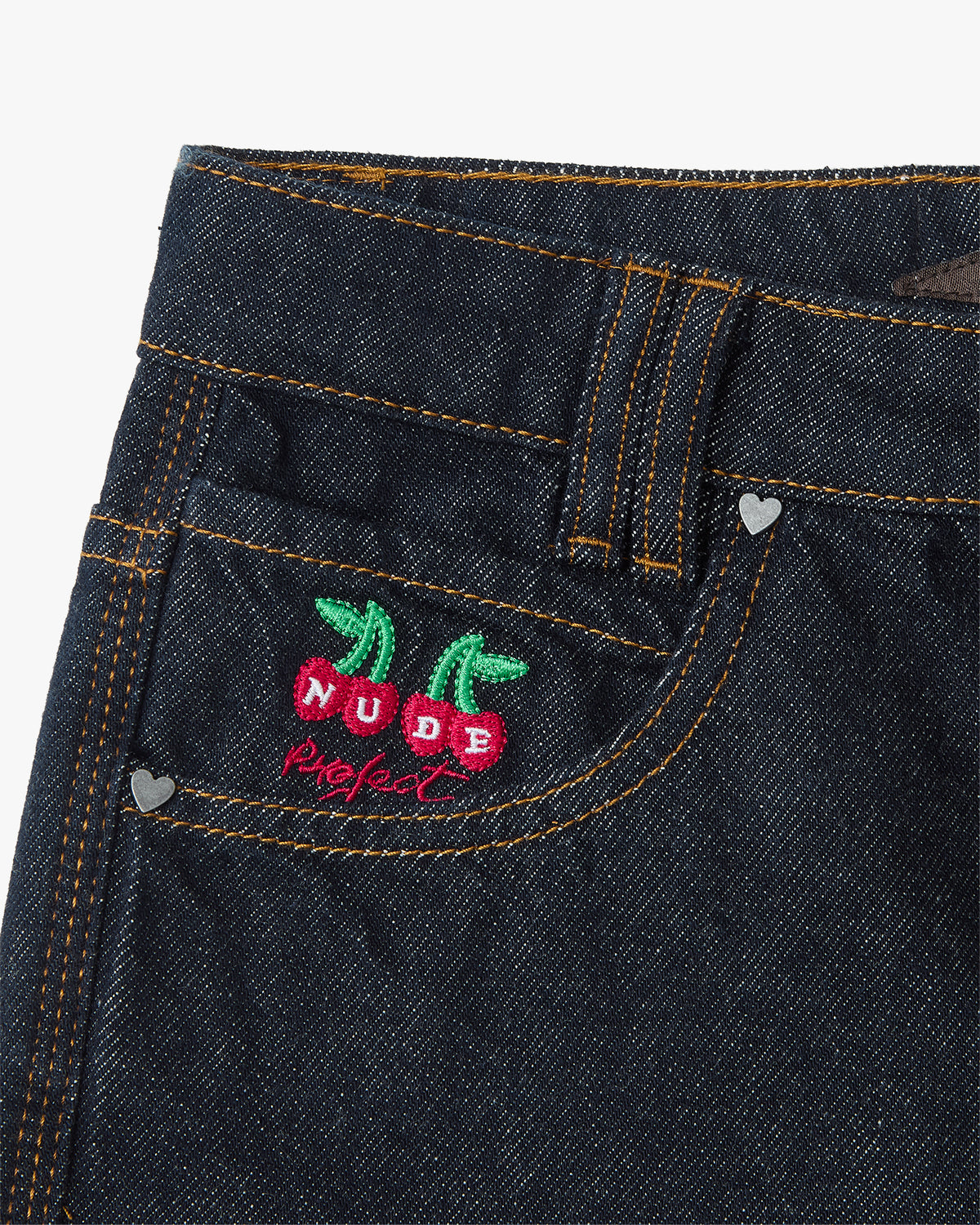 Basic Straight Jeans Laser