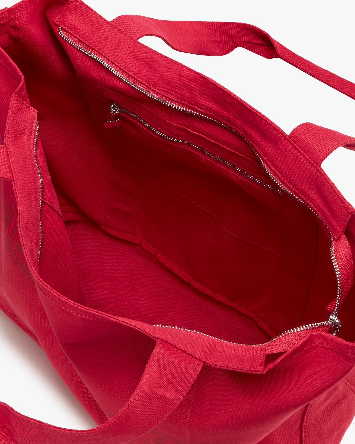 Canvas Tote Bag Red