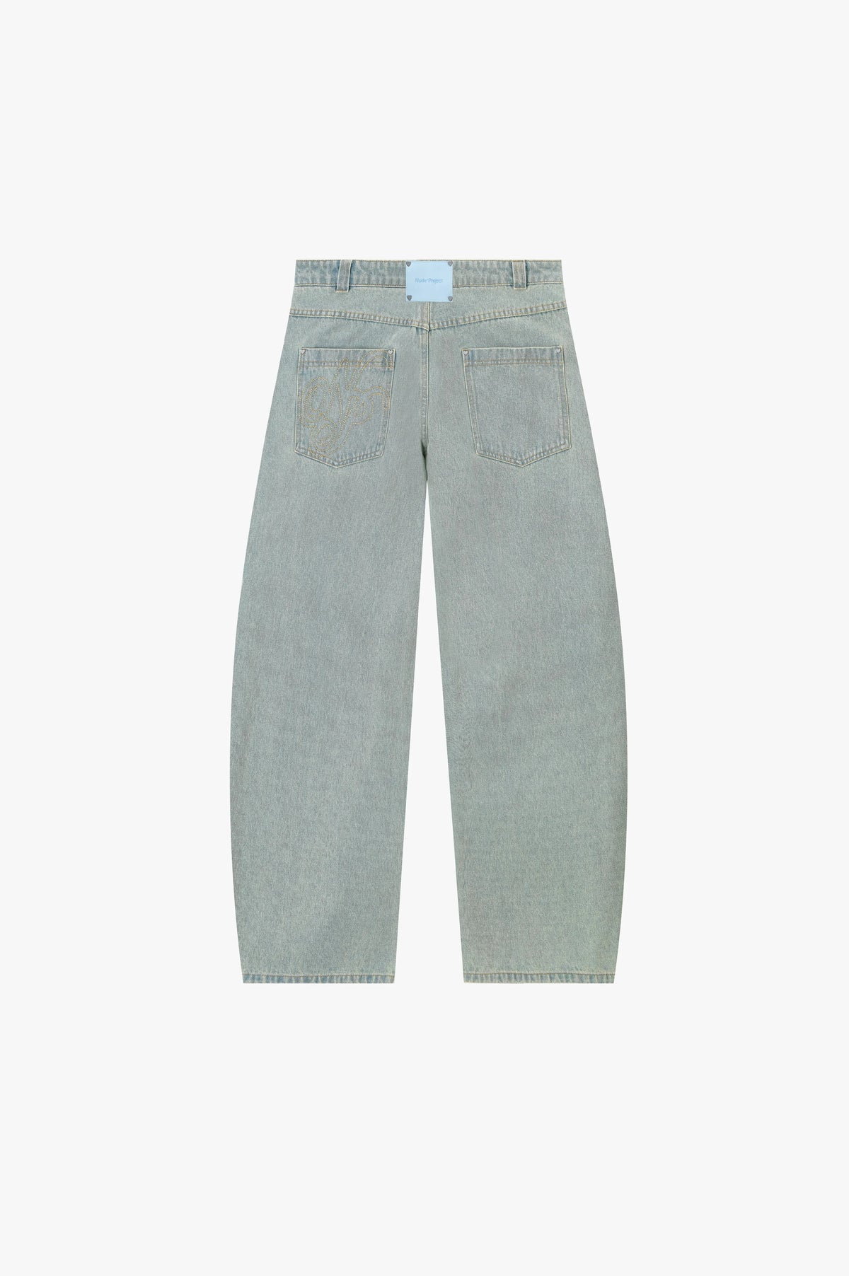 Barrel Jeans Acid Wash