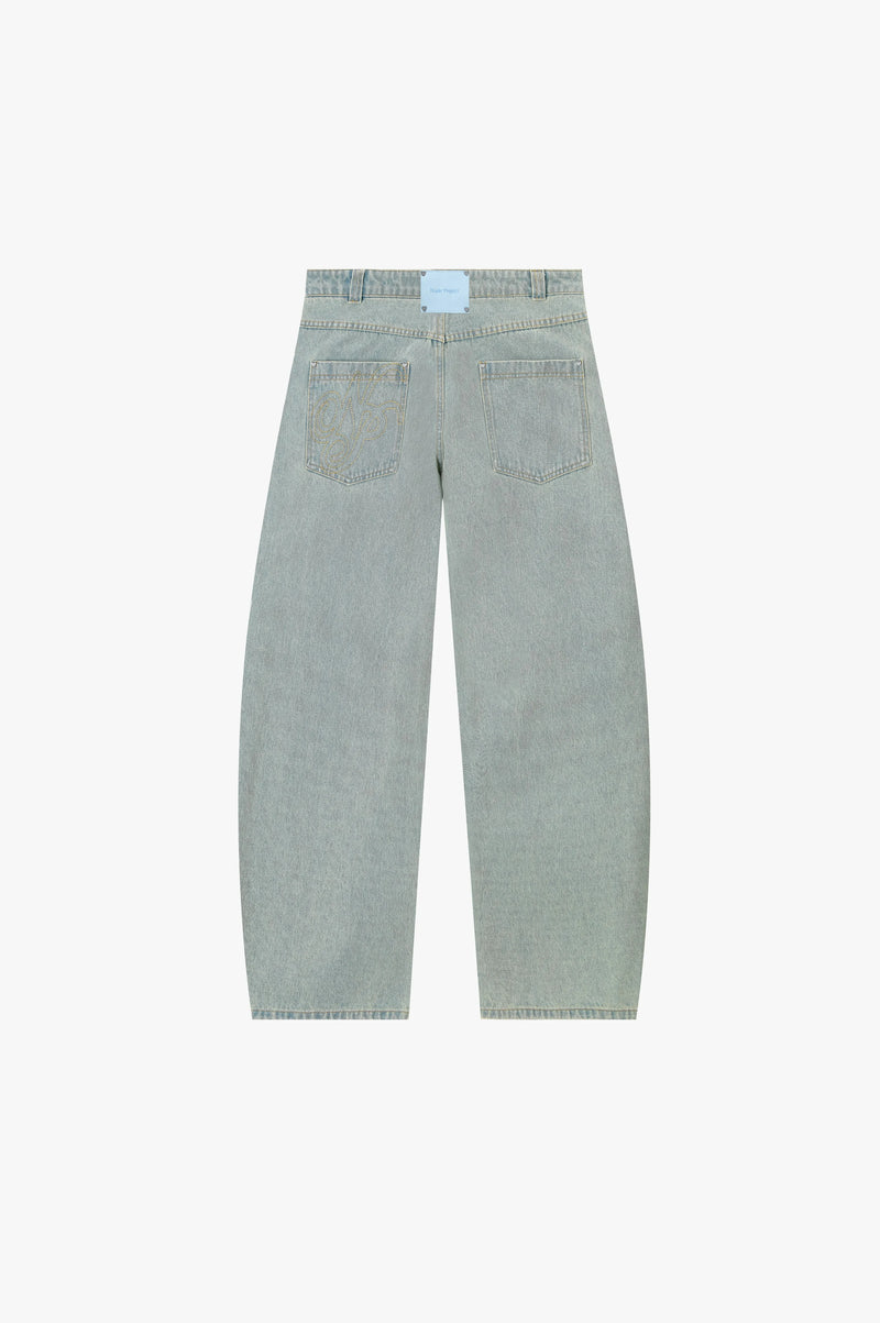 Barrel Jeans Acid Wash
