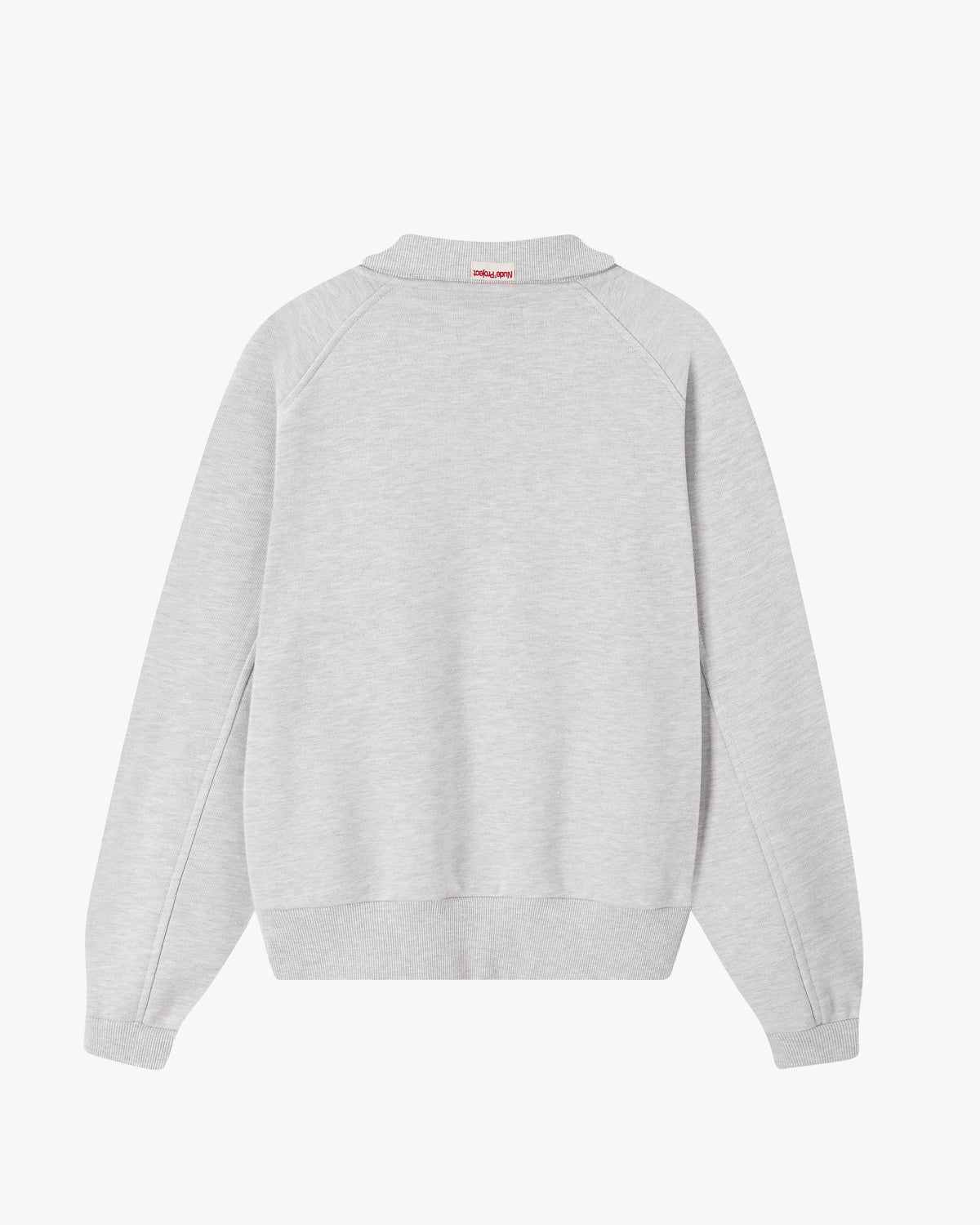 Basic Cherry Quarter-Zip Grey