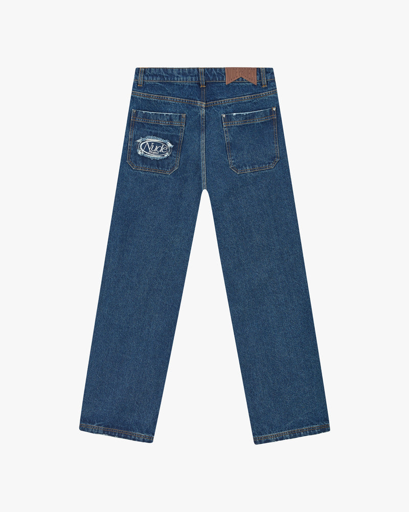 Pilot Laser Straight Jeans