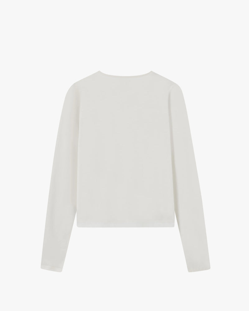 Basic Long-Sleeve Tee Grey