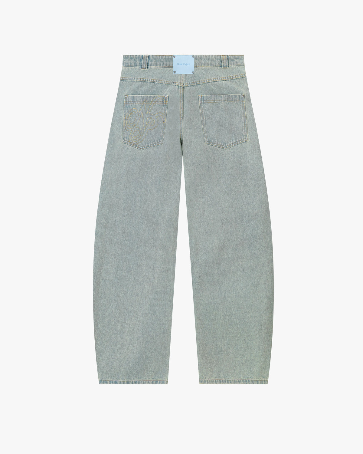 Barrel Jeans Acid Wash
