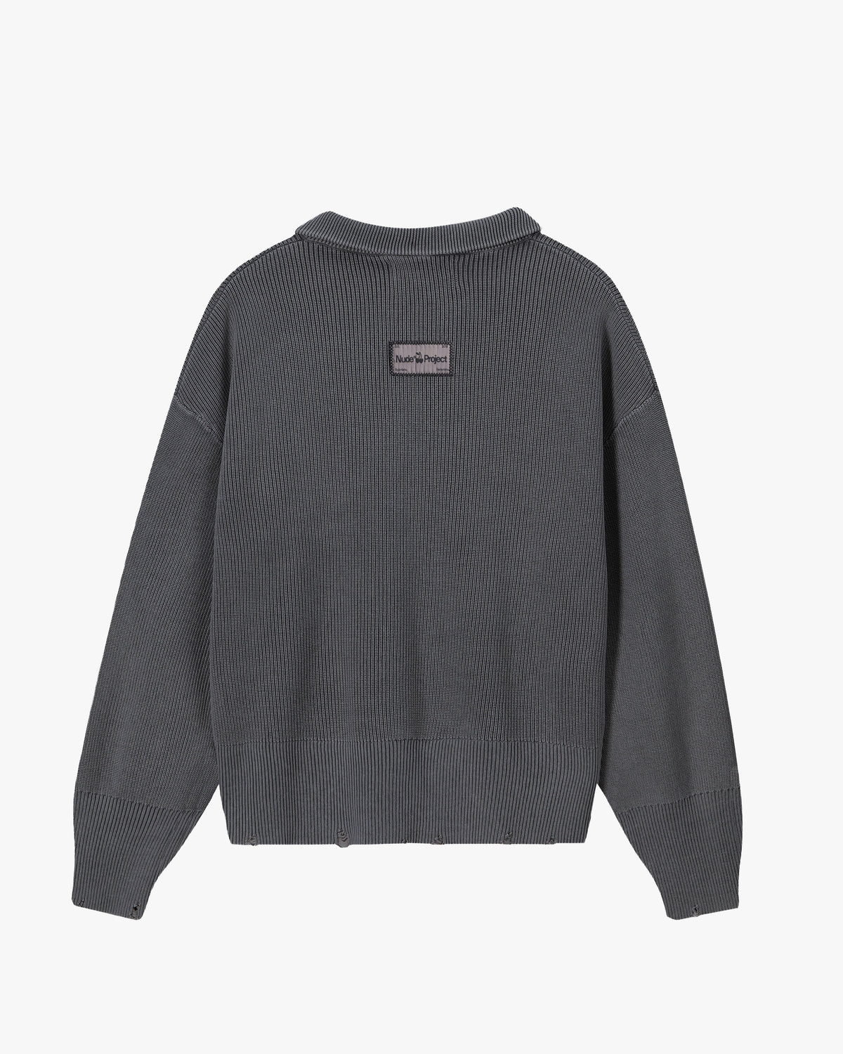 Beast Quarter-Zip Knit Ash