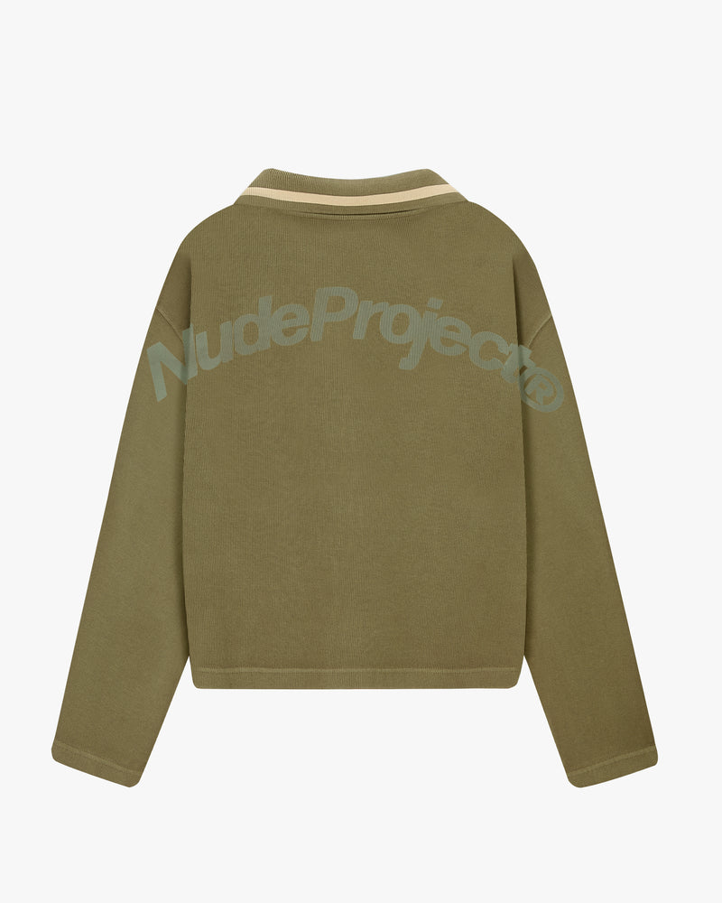 Cherry Beast Polo Green