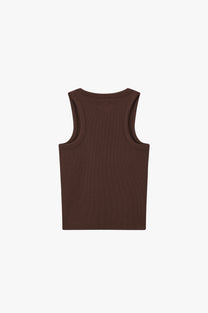 Sophisticated Pleasure Tank Top Chocolate