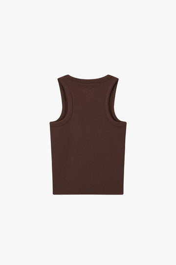 Sophisticated Pleasure Tank Top Chocolate