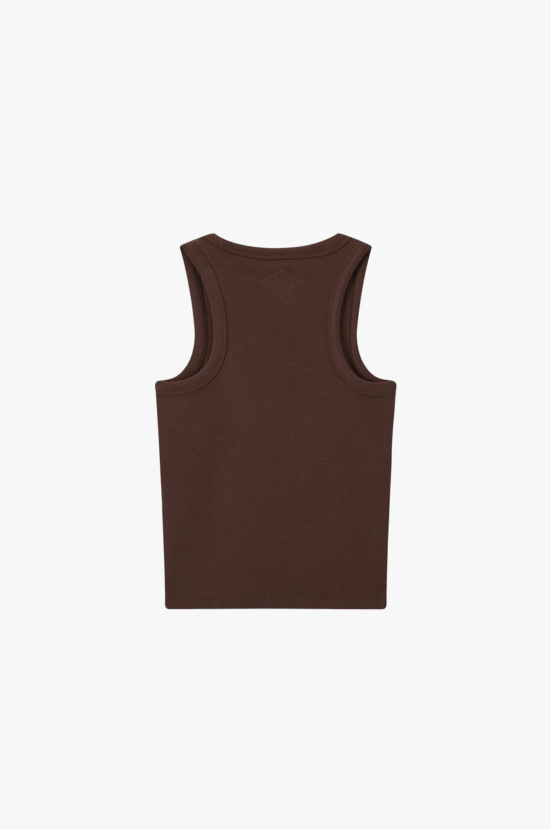 Sophisticated Pleasure Tank Top Chocolate