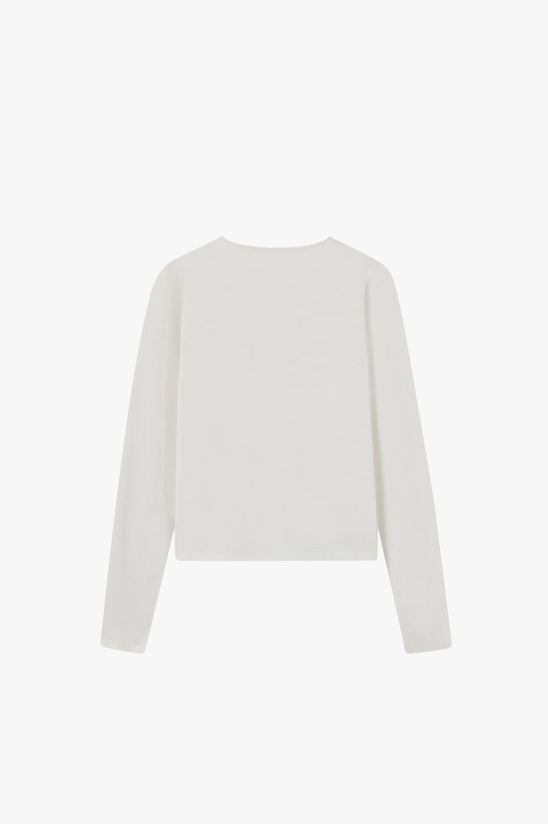 Basic Long-Sleeve Tee Grey