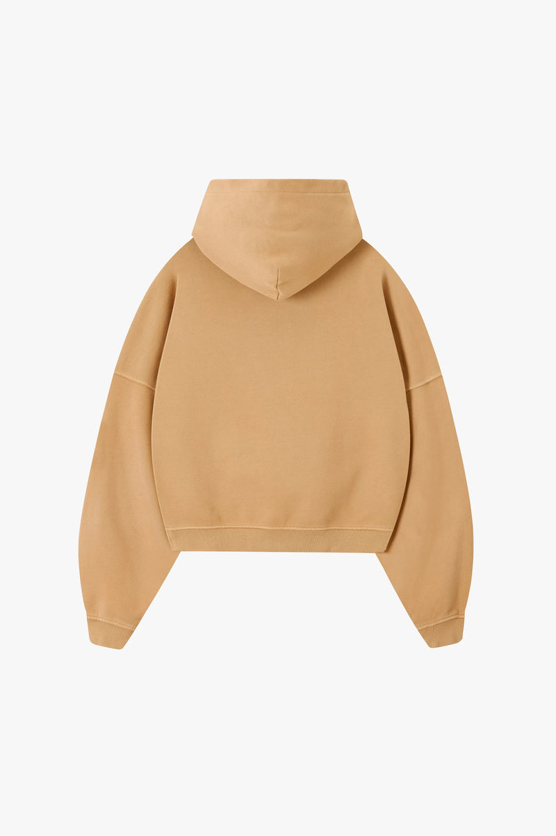 Box Logo Hoodie Brown