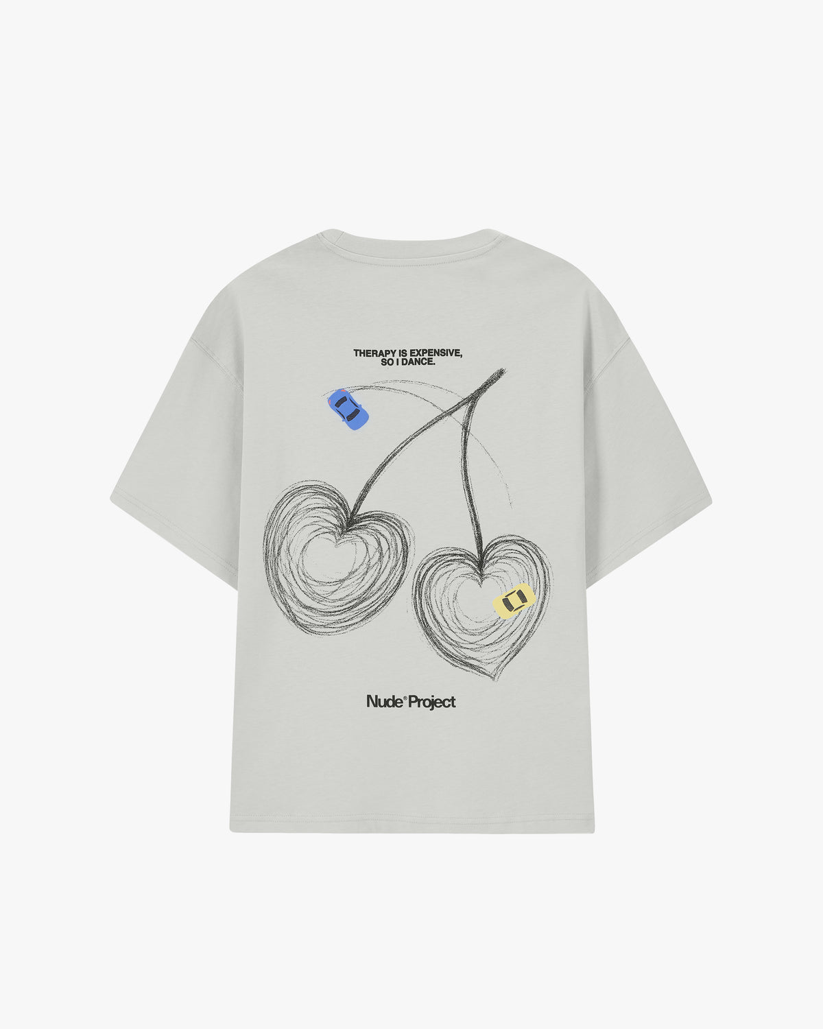 Racing Line Tee Grey