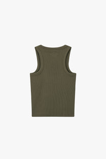 Sophisticated Pleasure Tank Top Khaki