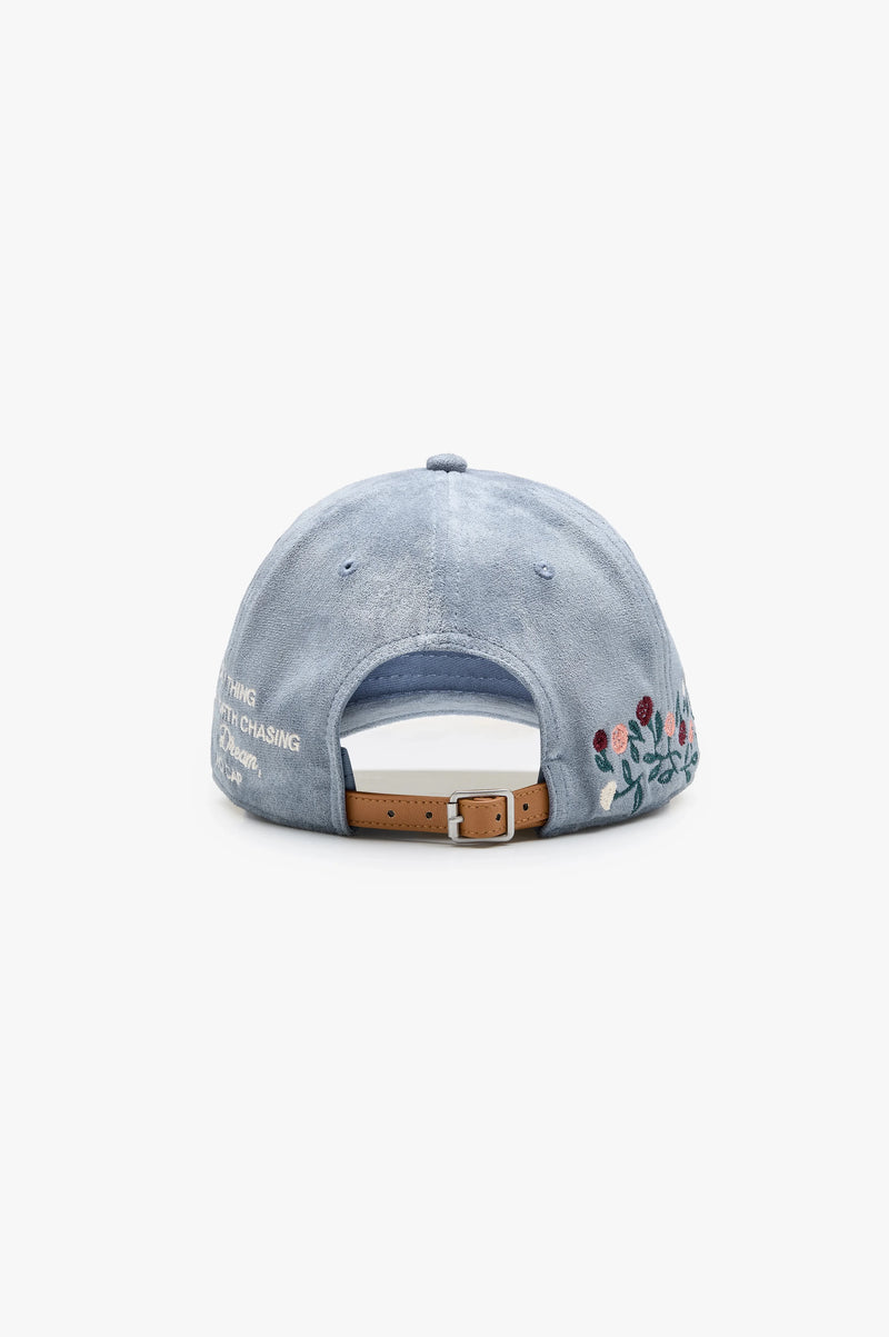 Script Cap Baby Blue