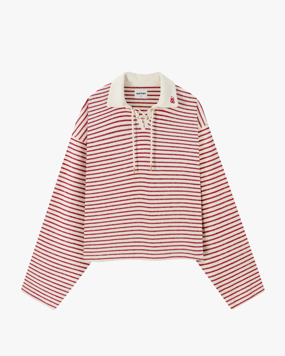 Faded Striped Polo