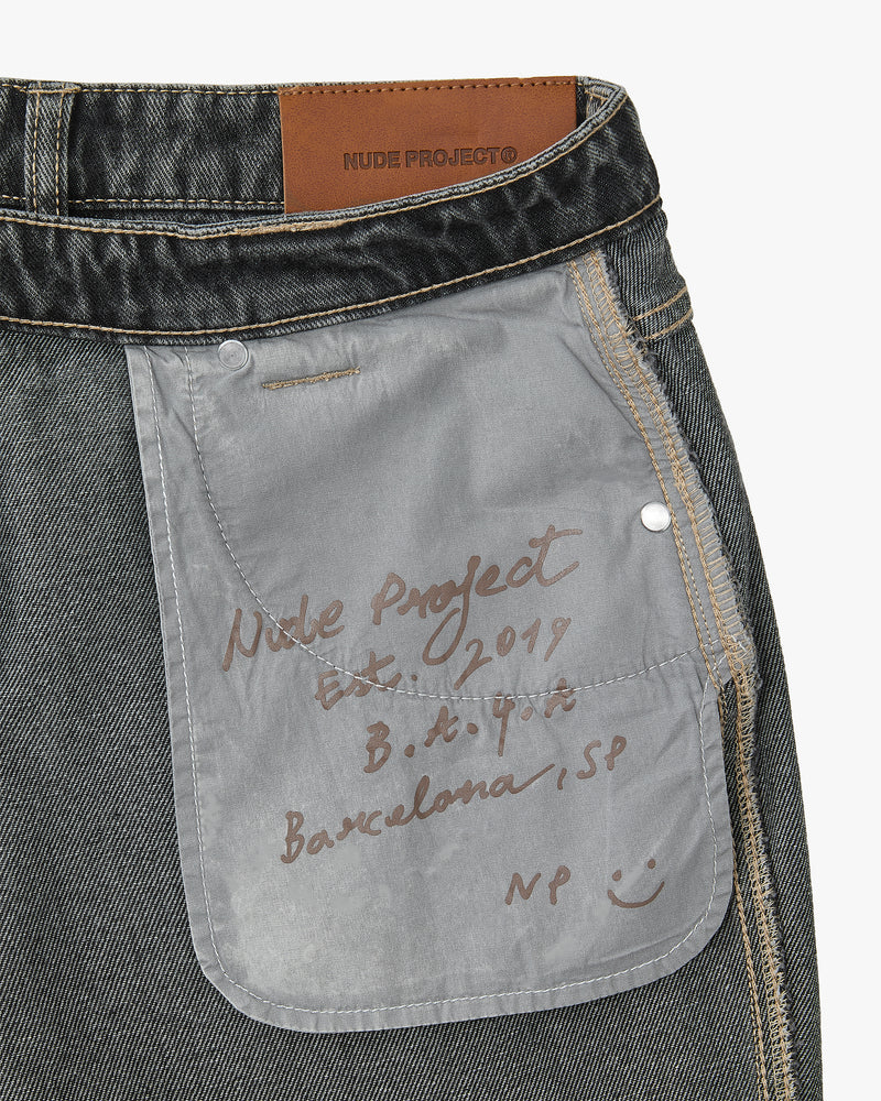 Basic Straight Jeans Black