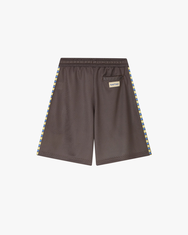 Basic Mesh Short Brown