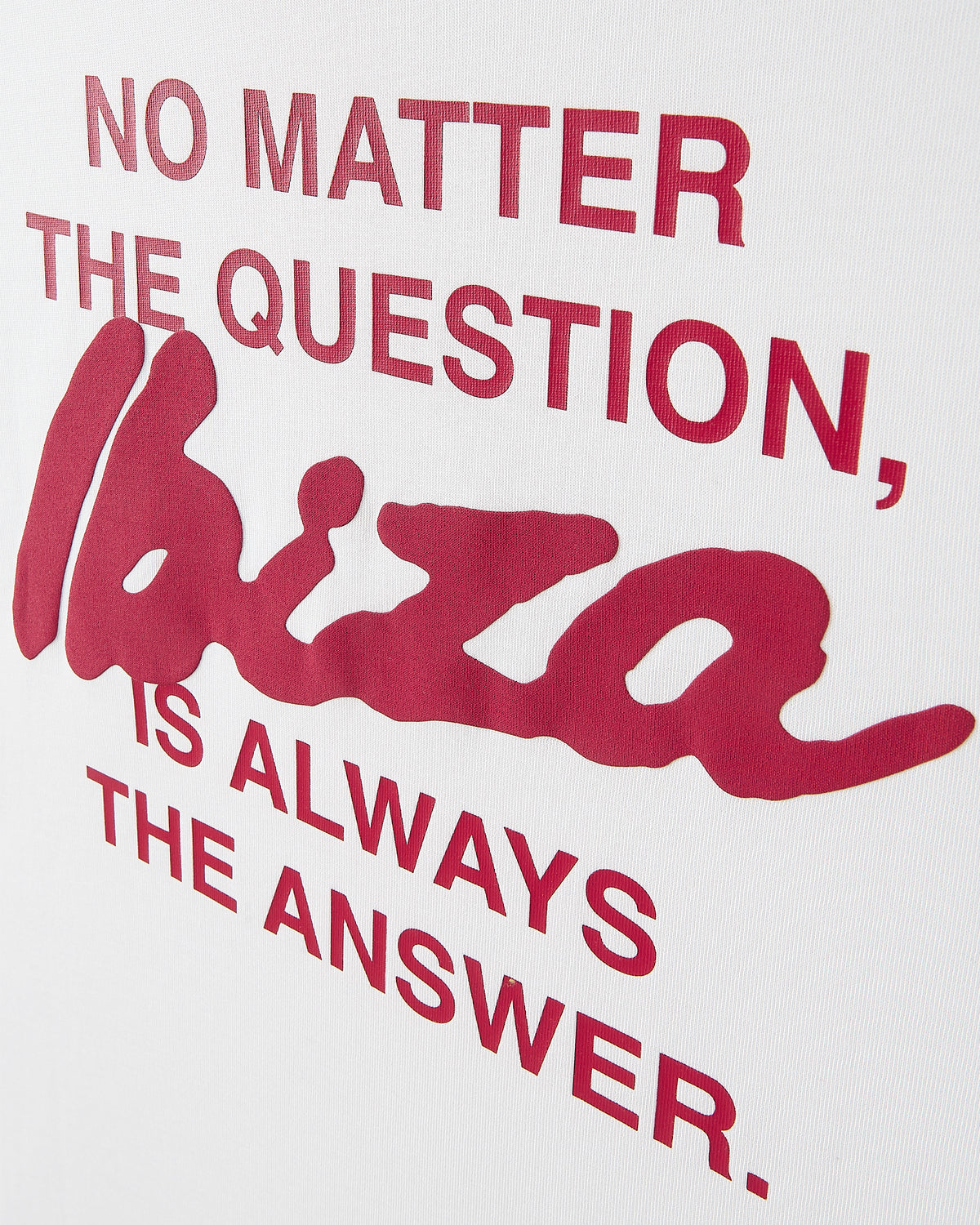 Camiseta Answer Blanca