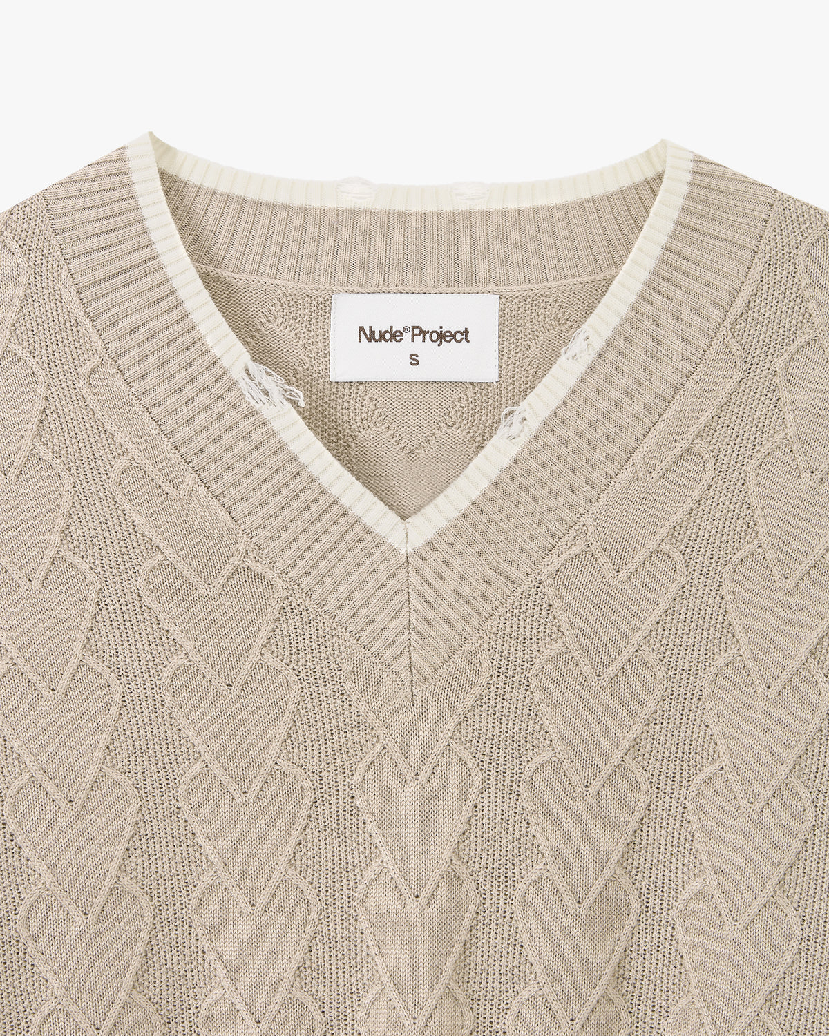 Tennis Club Knit Sweater Brown
