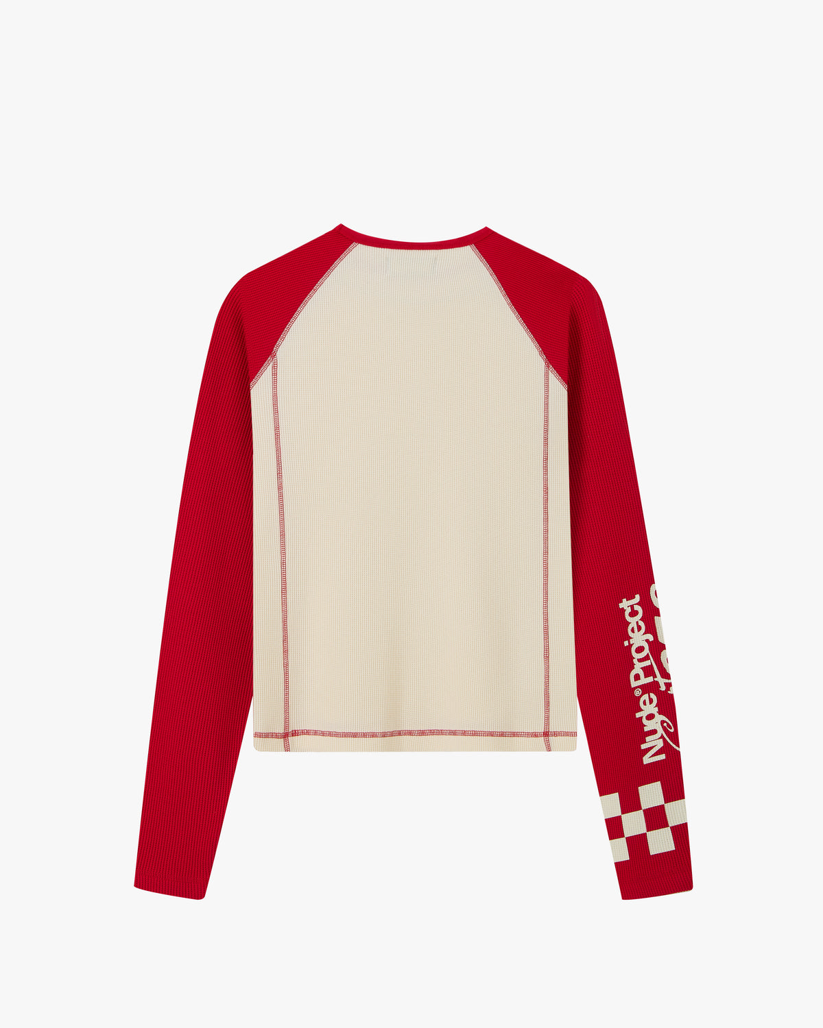 Slim Waffle Long-Sleeve Tee