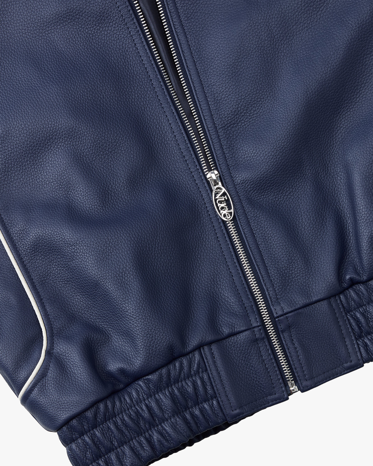 Iconic Logo Leather Jacket