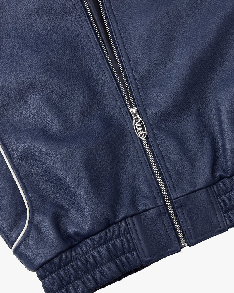 Iconic Logo Leather Jacket