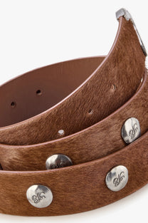 Pony Leather Belt