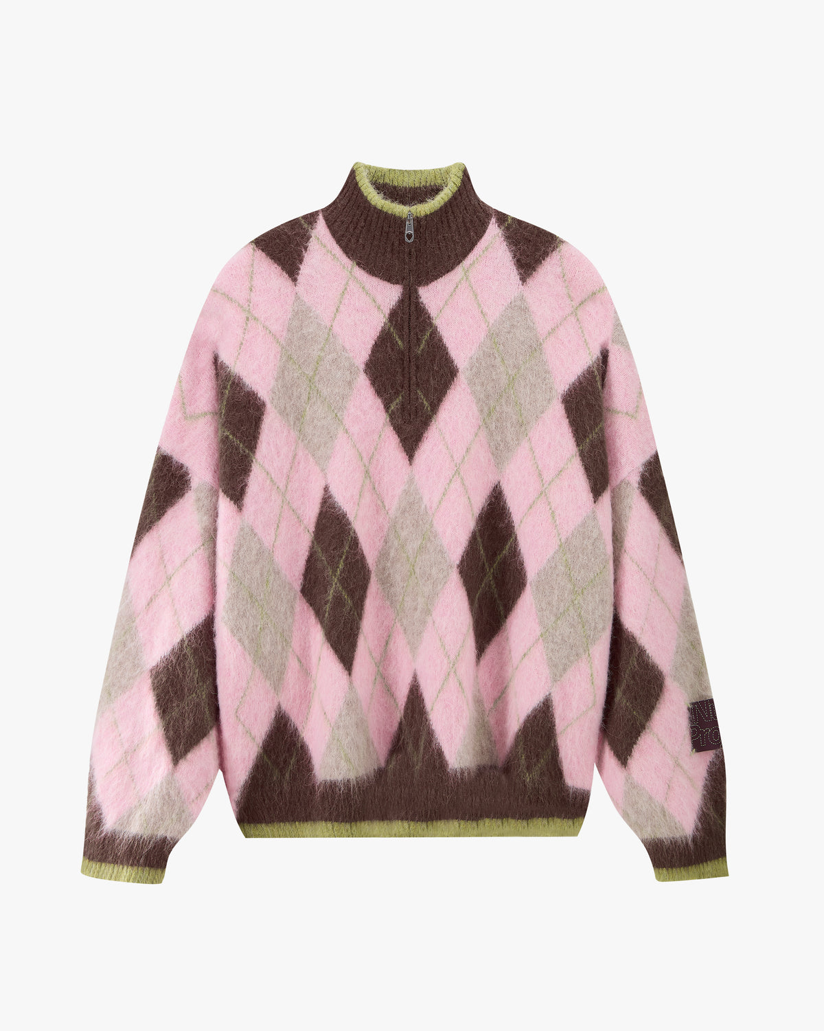 Oba-chan Quarter-Zip Knit