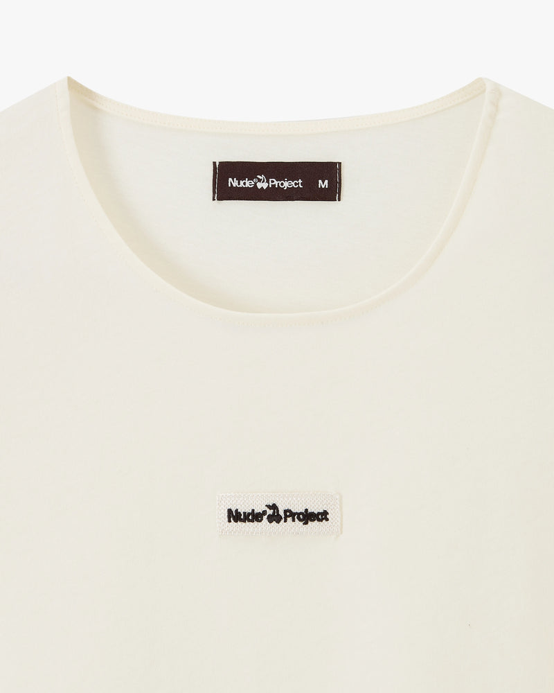 Basic Long-Sleeve Tee White