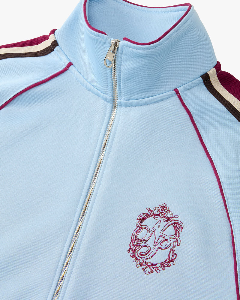 Asphalt Zip-Up Jacket Baby Blue