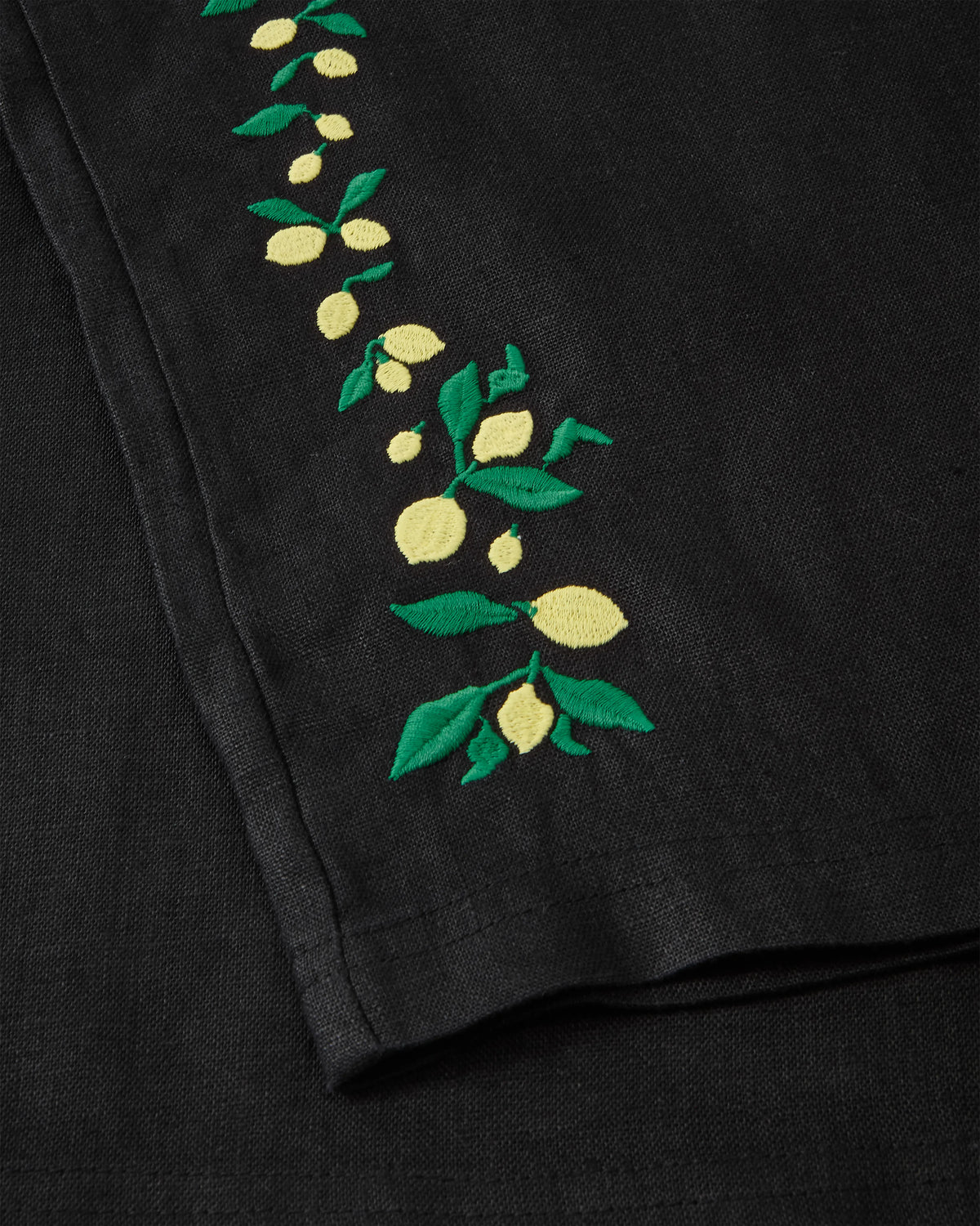 Kimchi Linen Pants Black
