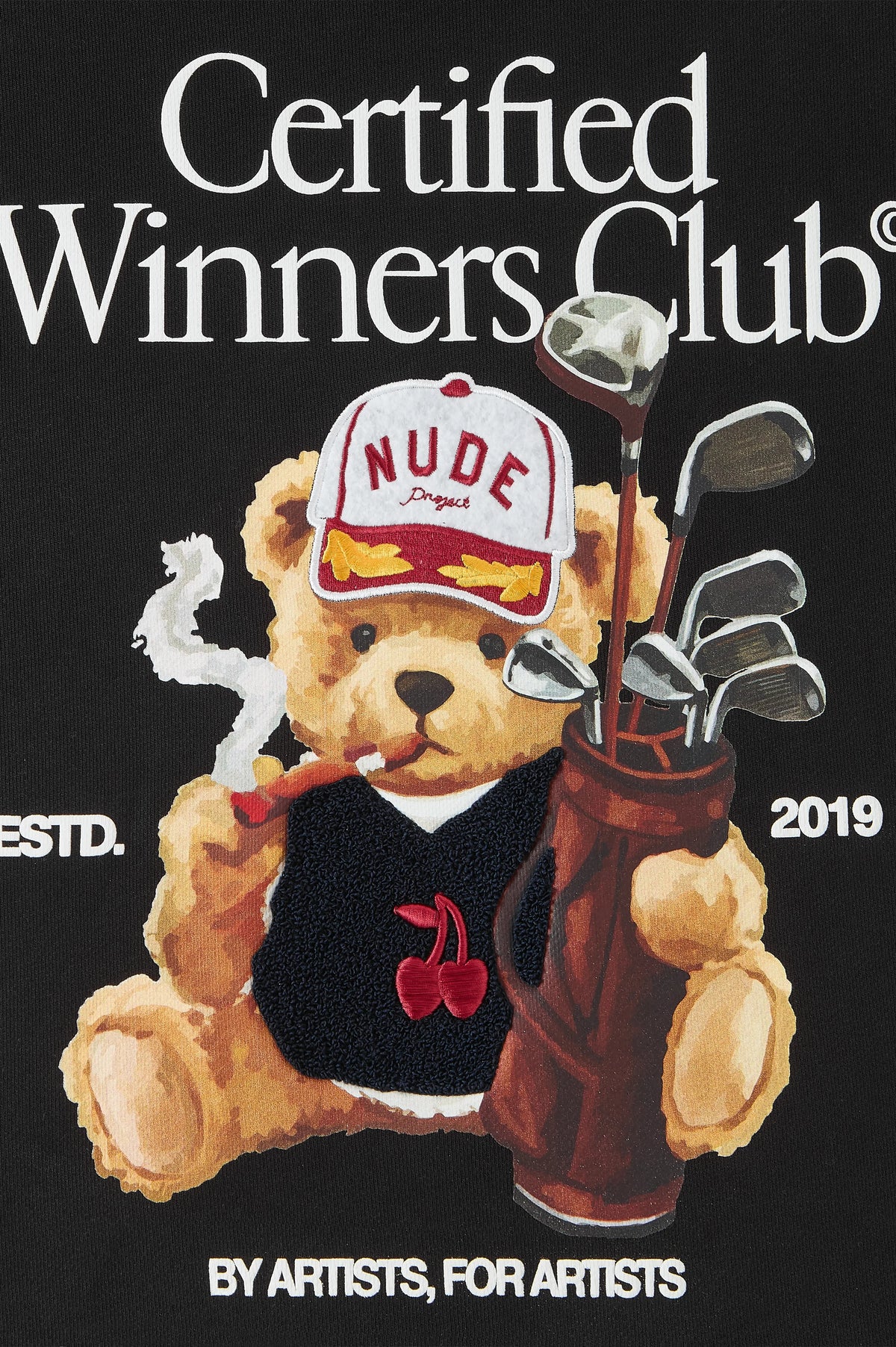 Winner Hoodie Black