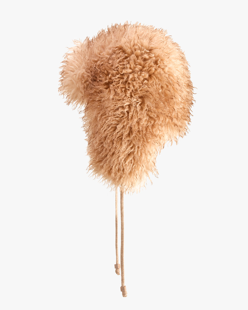 Gold Playboy Trapper Hat