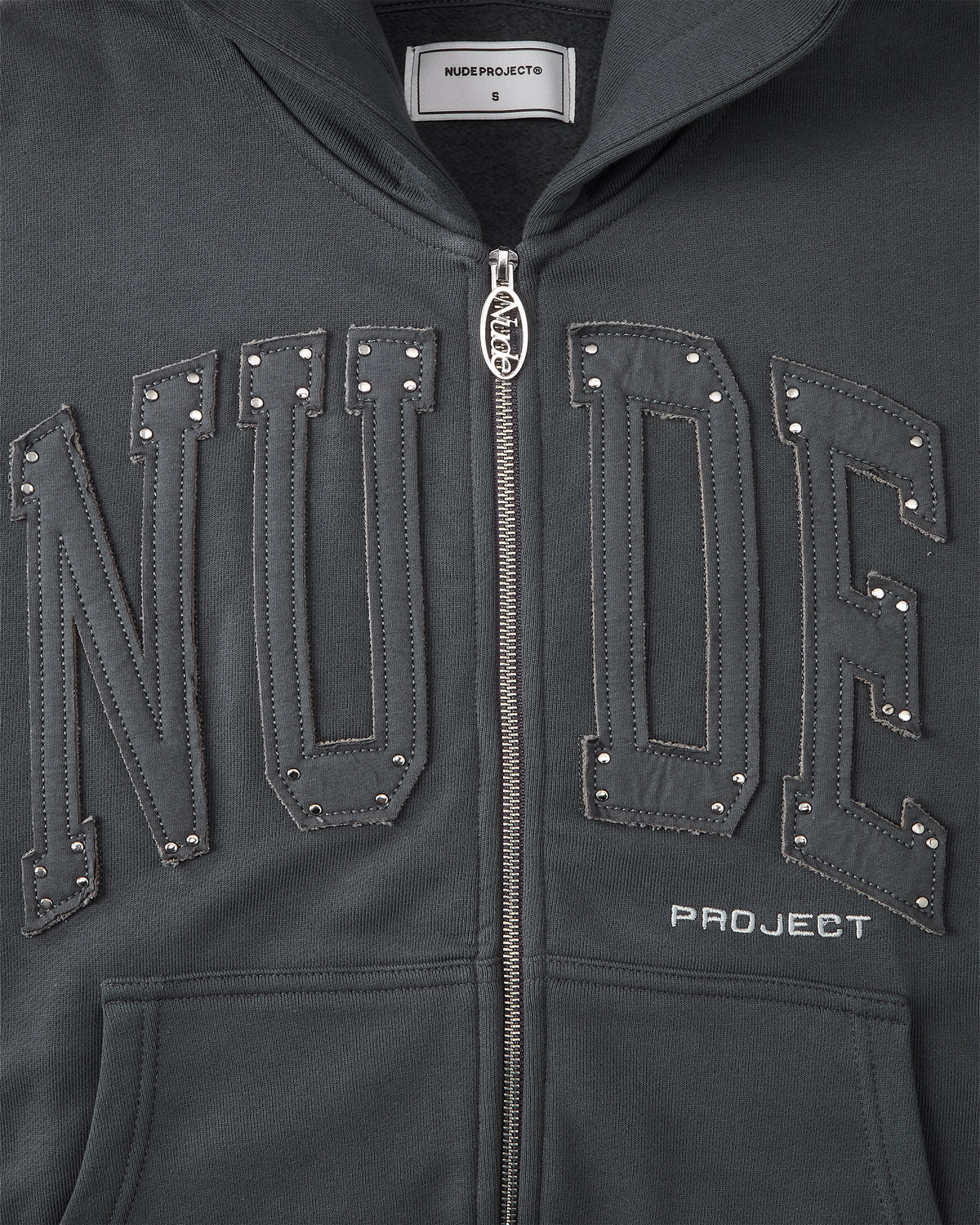 Kyoto Zip-Up Hoodie Ash