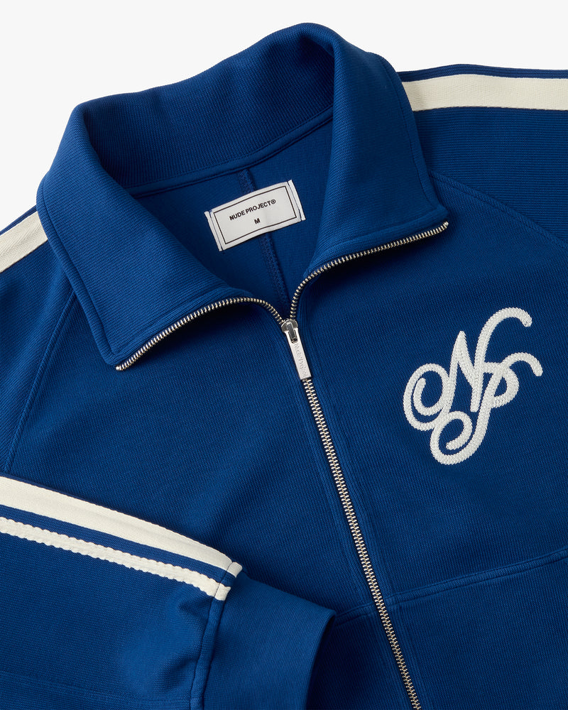 Ying-Yang Zip-Up Navy