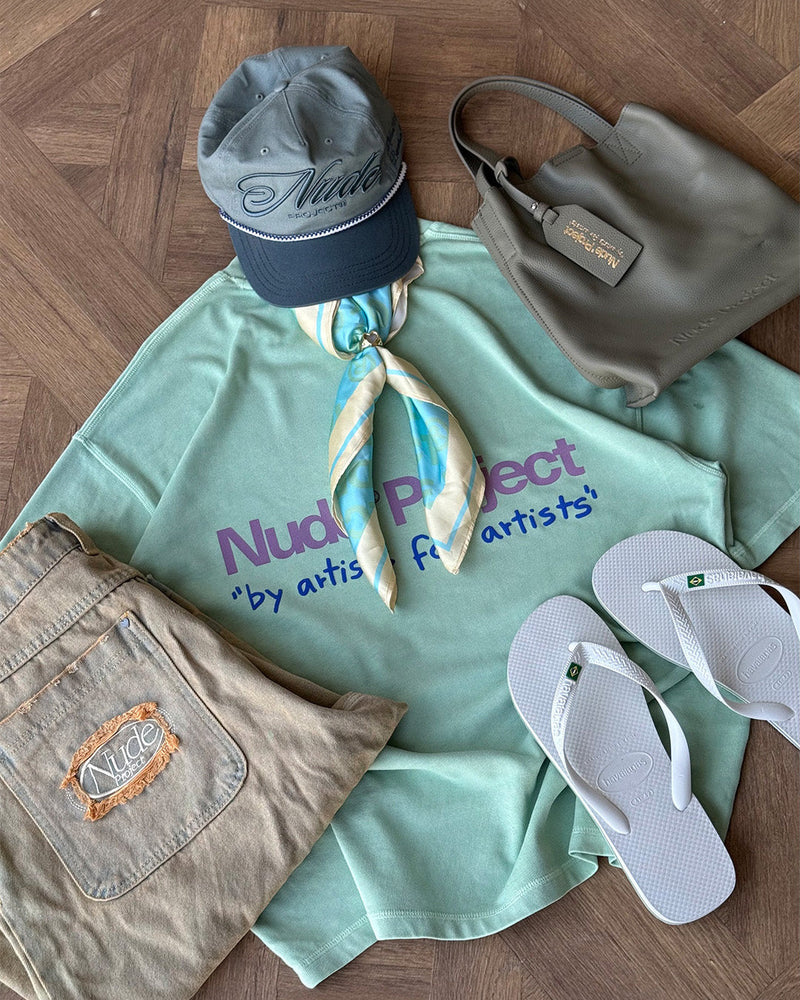 Cult Tee Washed Green