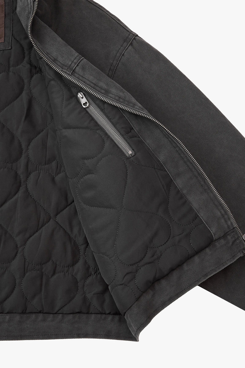 Worker Jacket Canvas Ash