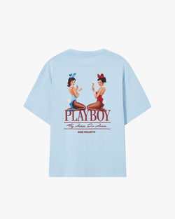 PIN-UP TEE BABY BLUE