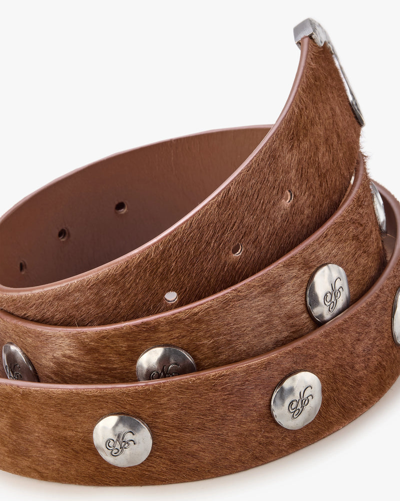 Pony Leather Belt