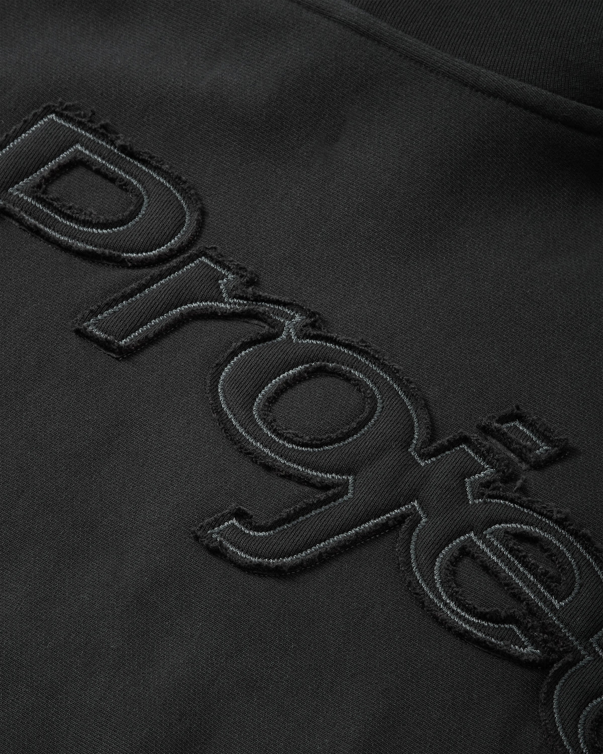 Marble Hoodie Black