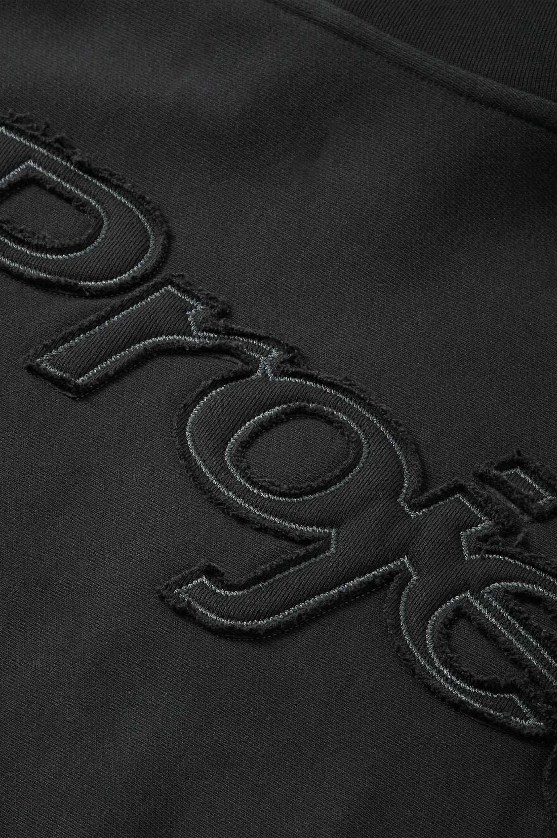 Marble Hoodie Black
